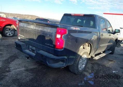 2022 Chevrolet Silverado 1500 Ltd 4Wd Short Bed Custom z USA, uszkodzony, nr VIN 1GCPYBEK6NZ235194